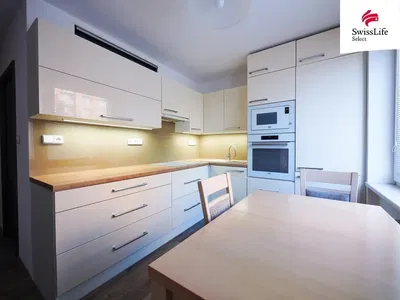 Küche; küchengeräte, renoviert, tageslicht, moderner stil