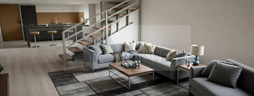 Salon; lumière naturelle, style moderne, carrelage