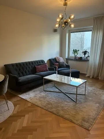 Salon; parquet, lumière naturelle