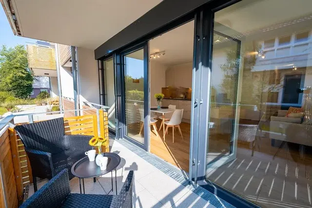 شرفة; إطلالة, ضوء طبيعي