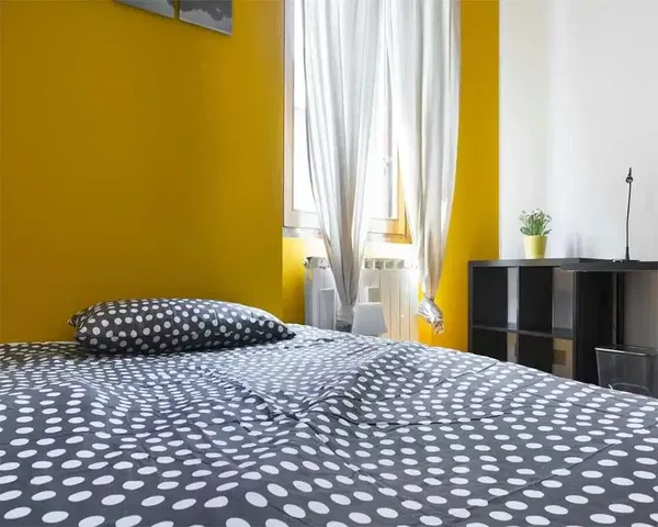 Chambre; lumière naturelle, style moderne