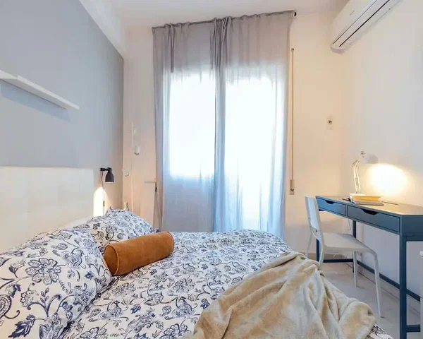 Chambre; lumière naturelle, style moderne