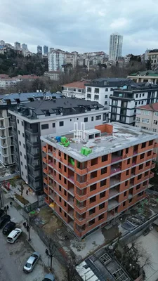 Maison et environs; vue