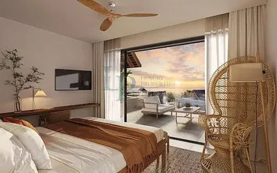 Schlafzimmer; blick, tageslicht, moderner stil