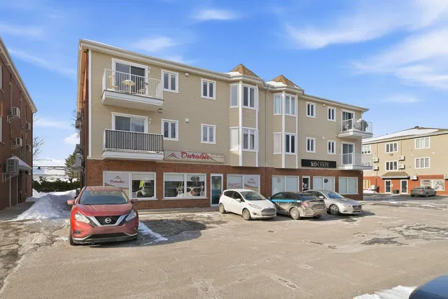 House and surroundings; commercial, view