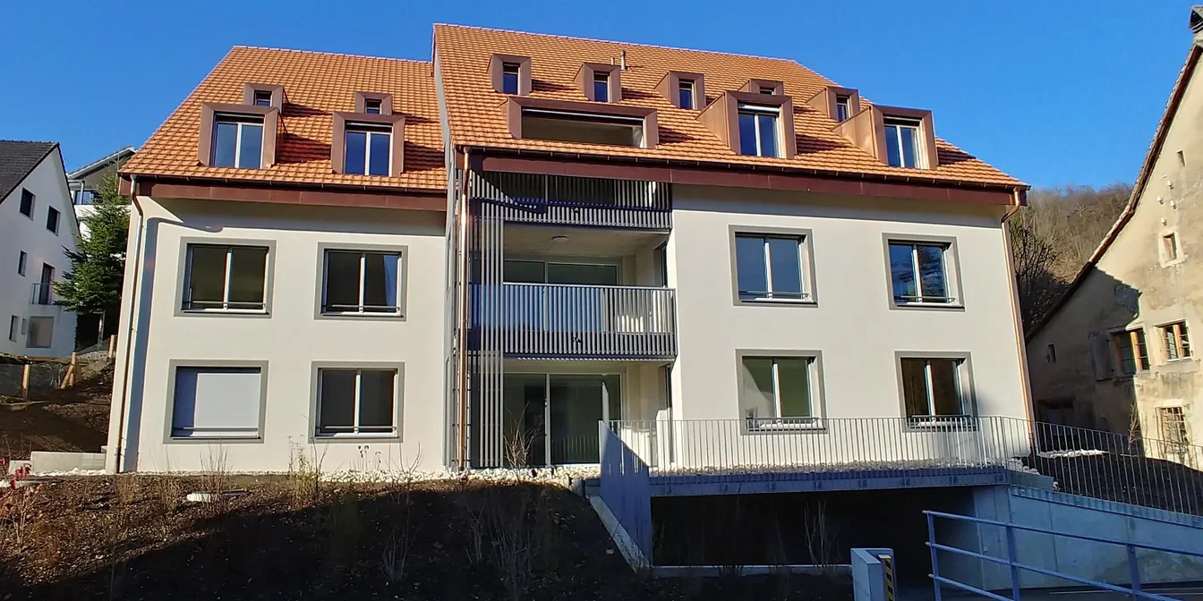 Haus und umgebung; blick