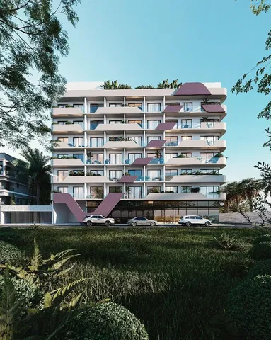 Maison et environs; vue