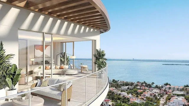 Balcon; vue, lumière naturelle