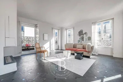 Salon; lumière naturelle, style moderne, carrelage, vue