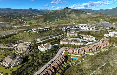 Casa e arredores; vista