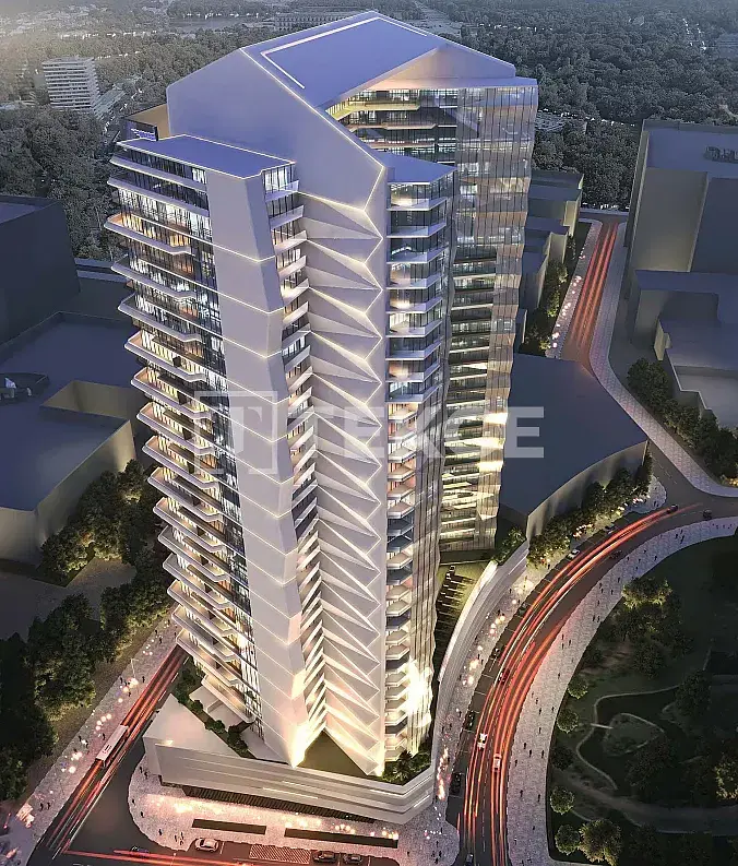 Maison et environs; vue, hauteur sous plafond