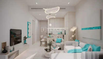 Salon; style moderne, lumière naturelle, rénové