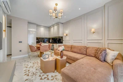 Wohnzimmer; moderner stil, tageslicht, renoviert