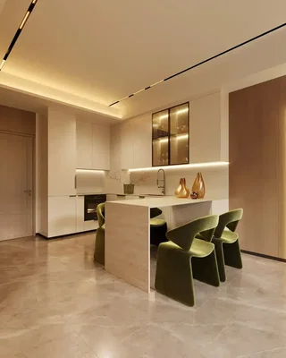 Cozinha; eletrodomésticos, estilo moderno, chão de azulejo, luz natural