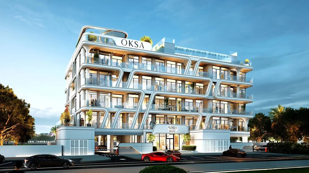 Maison et environs; vue