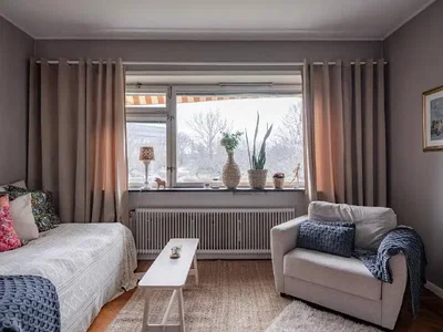 Salon; lumière naturelle