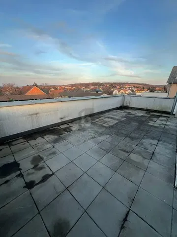 Terrasse; carrelage, vue