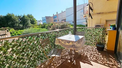 Balkon; výhled, přirozené světlo
