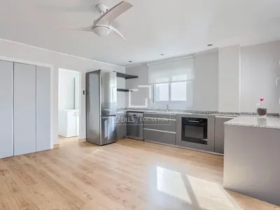 Kuhinja; kuhinjski aparati, prirodno svjetlo, moderni stil