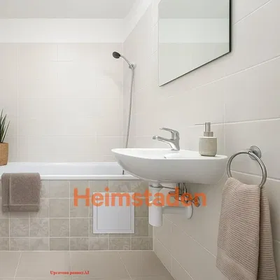Badezimmer; fliesenboden, renoviert, tageslicht