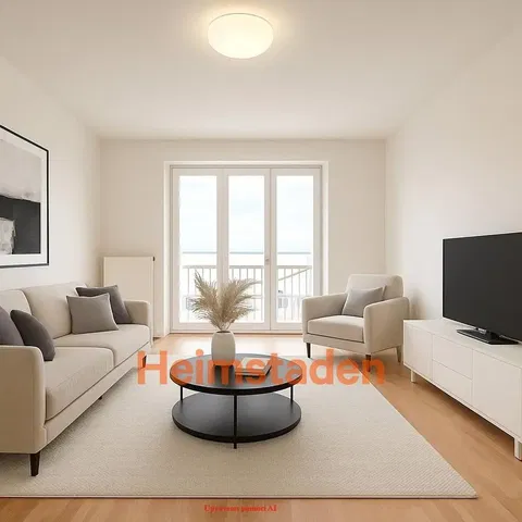 Soggiorno; vista, luce naturale, stile moderno