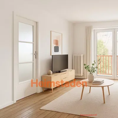 Wohnzimmer; blick, holzboden, moderner stil, tageslicht