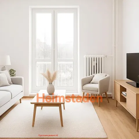 Wohnzimmer; tageslicht, moderner stil, holzboden