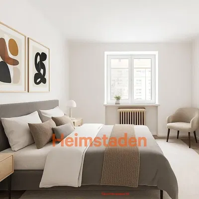 Schlafzimmer; tageslicht, moderner stil