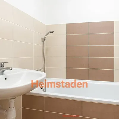 Banyo; fayans zemin, tadilatlı, doğal ışık, modern stil