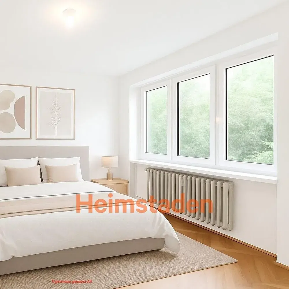Ložnice; přirozené světlo, moderní styl
