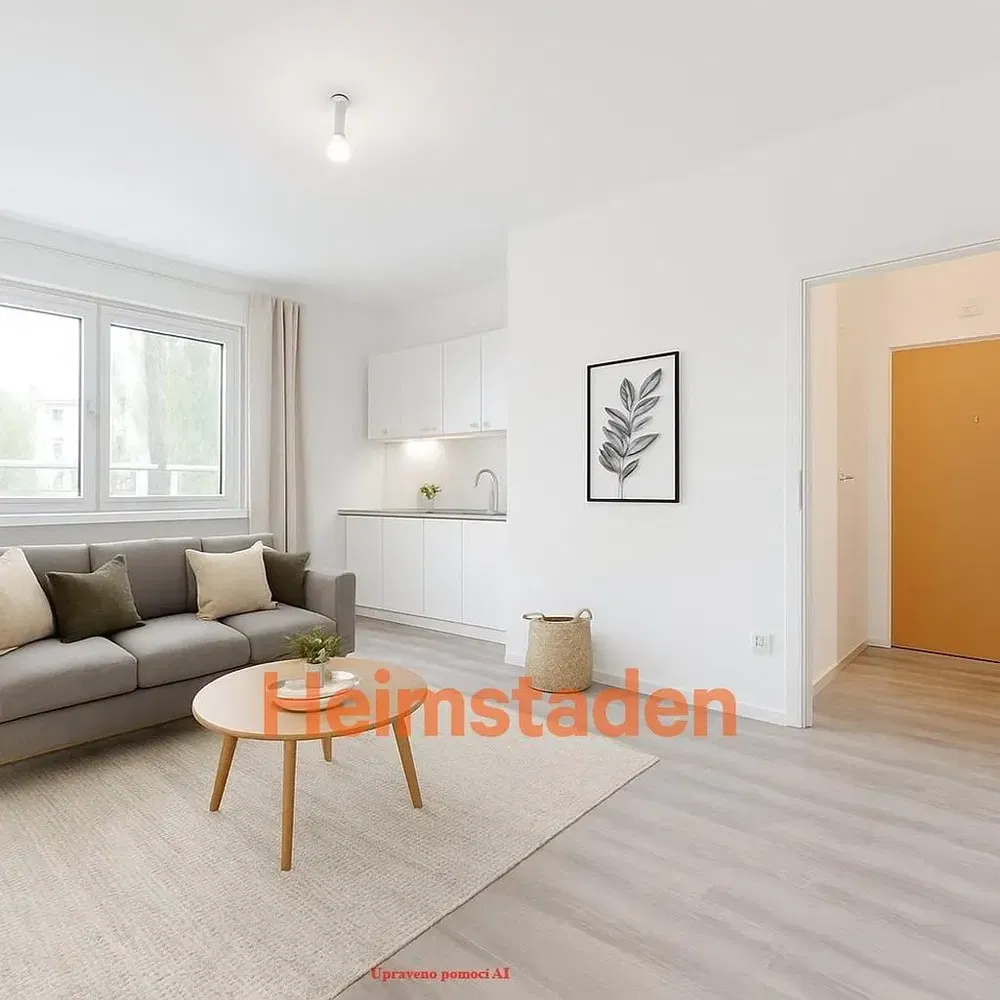 Obývací pokoj; výhled, moderní styl, přirozené světlo