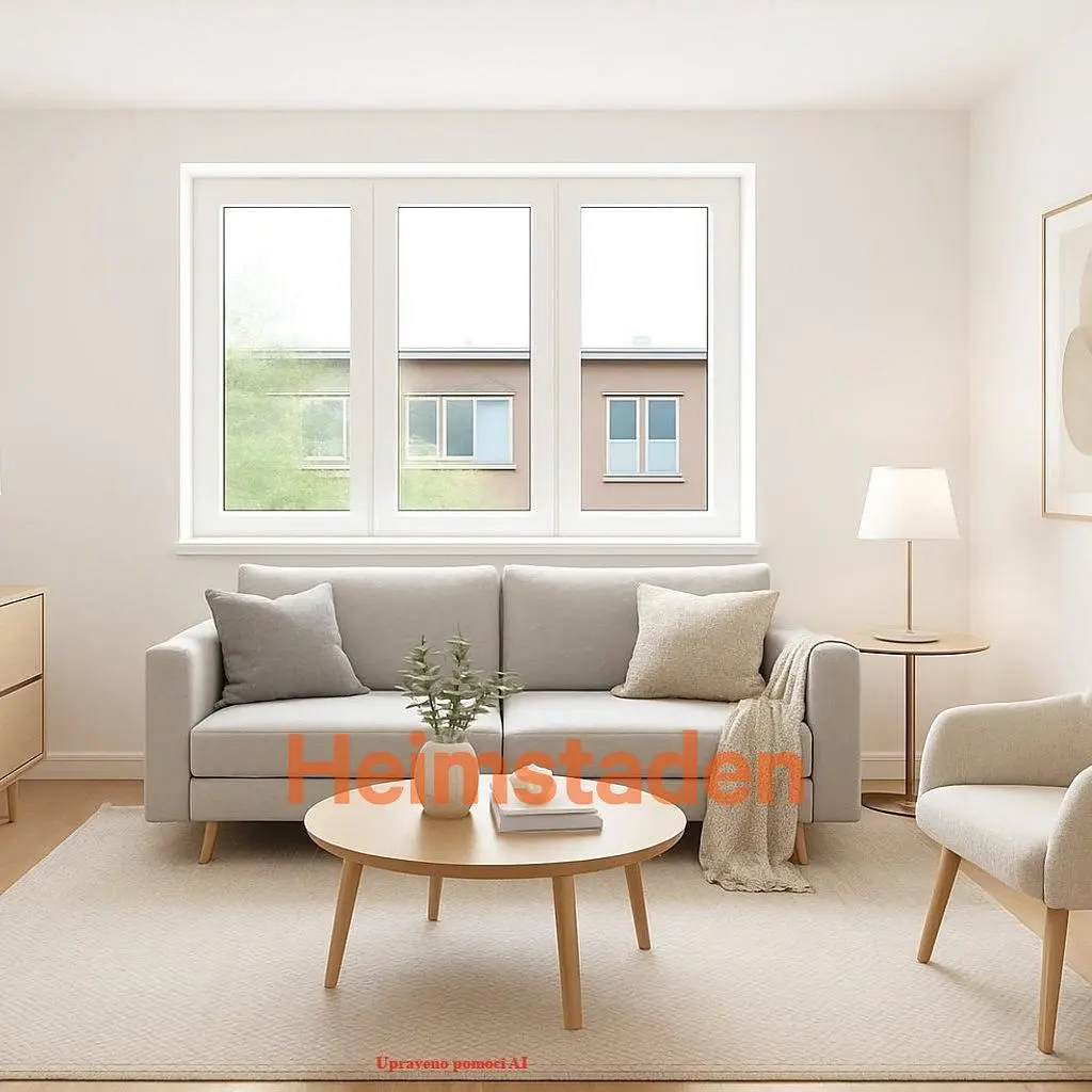 Obývací pokoj; přirozené světlo, moderní styl