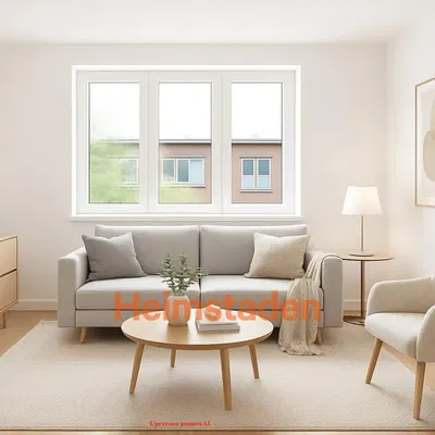 Obývací pokoj; přirozené světlo, moderní styl