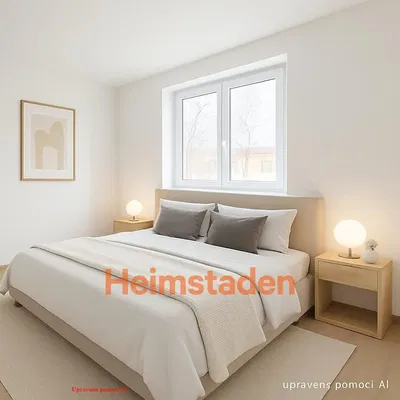 Ložnice; přirozené světlo, moderní styl