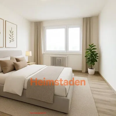 Yatak odası; doğal ışık, modern stil