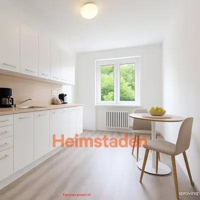 Mutfak; manzara, mutfak aletleri, doğal ışık, modern stil