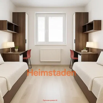 Yatak odası; ahşap zemin, doğal ışık, modern stil