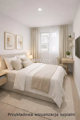 Spavaća soba; prirodno svjetlo, moderni stil, renoviran