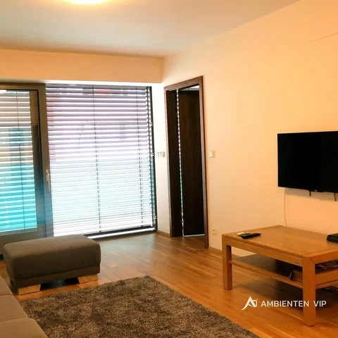 Living room; wood floor, natural light
