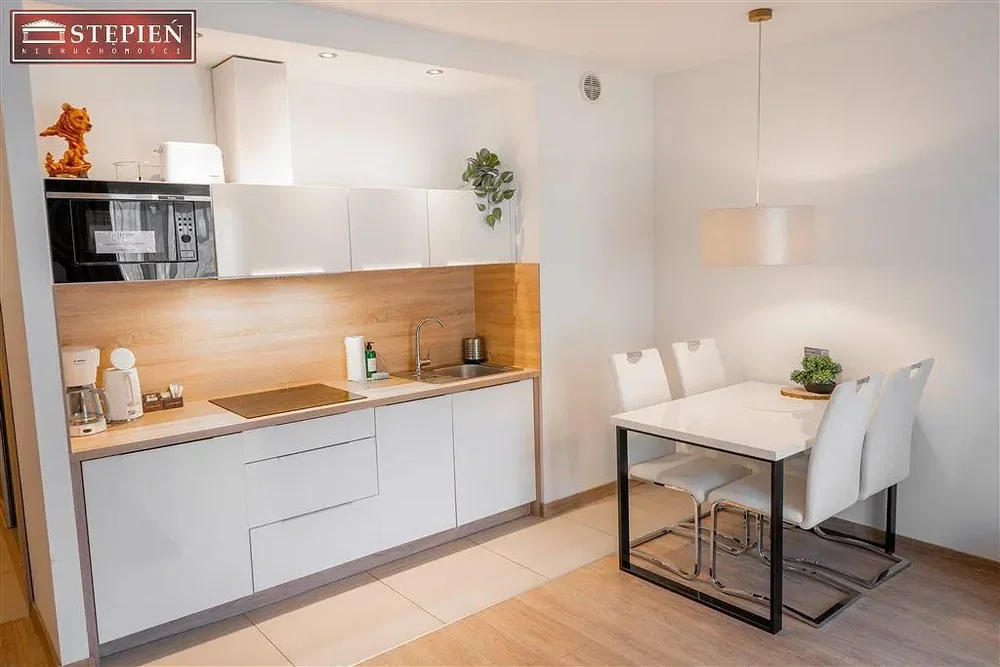 Kuhinja; kuhinjski aparati, prirodno svjetlo, moderni stil