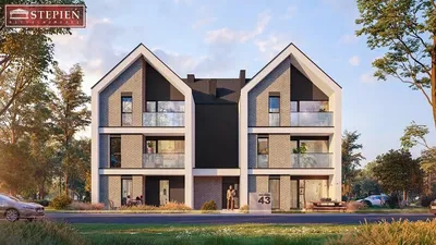 Maison et environs; vue