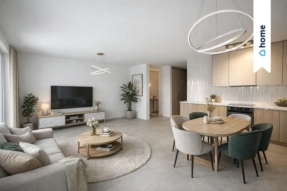 Salon; lumière naturelle, style moderne