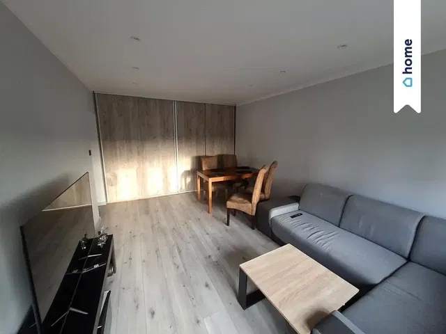 Wohnzimmer; holzboden, tageslicht, moderner stil