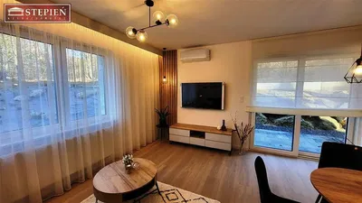 Salon; vue, lumière naturelle, style moderne