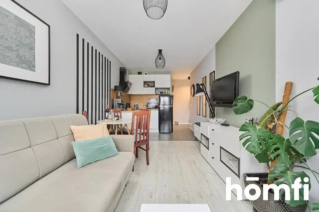 Wohnzimmer; blick, küchengeräte, holzboden, tageslicht, moderner stil