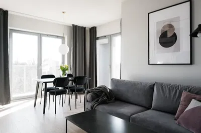 Dnevna soba; prirodno svjetlo, moderni stil, drveni pod