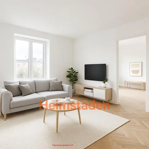 Wohnzimmer; blick, tageslicht, moderner stil, holzboden