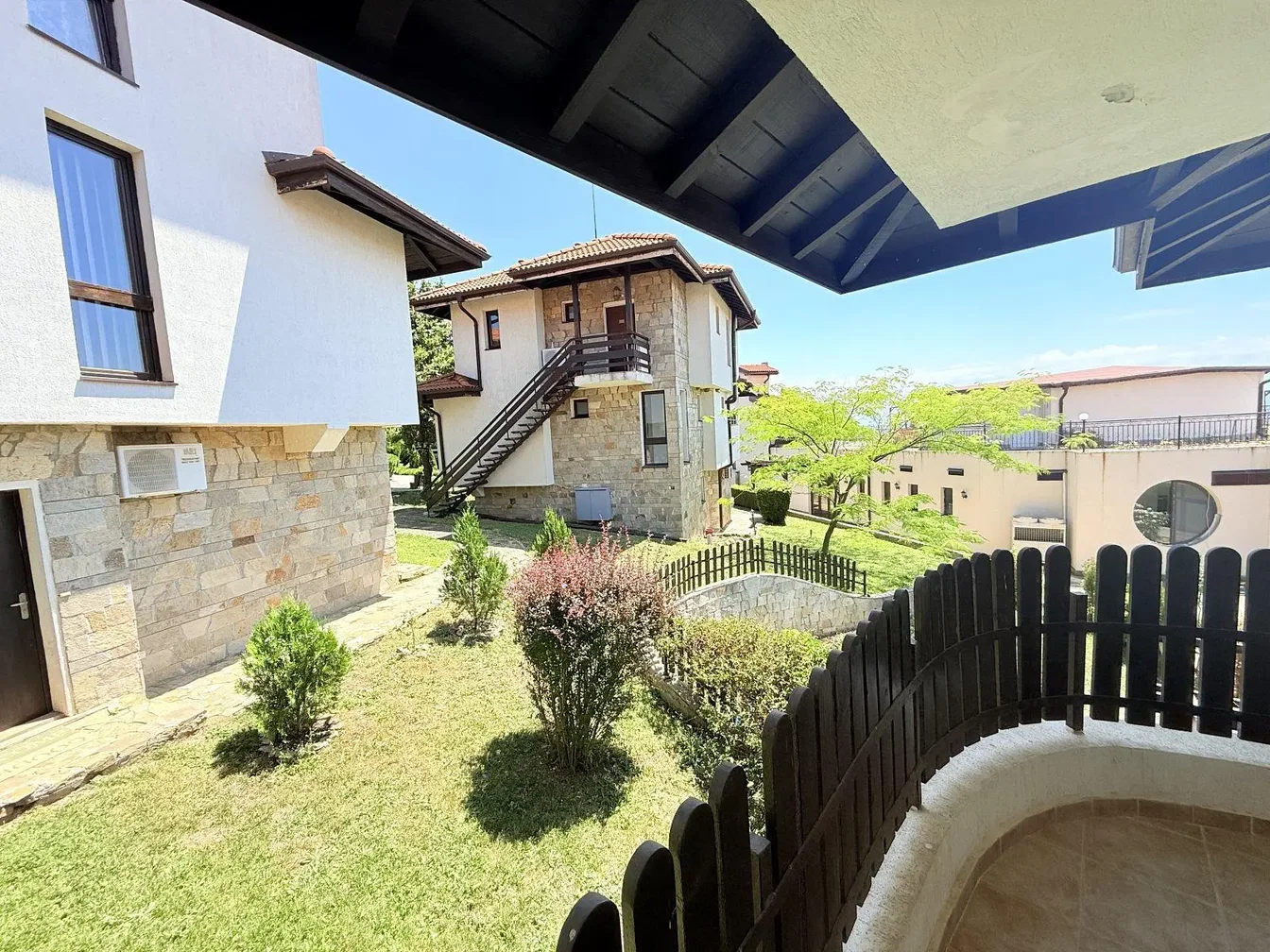 Balcony; view