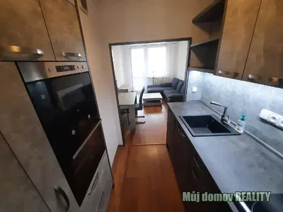Küche; küchengeräte, holzboden, tageslicht, blick