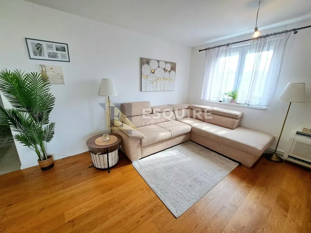 Dnevna soba; prirodno svjetlo, moderni stil, drveni pod